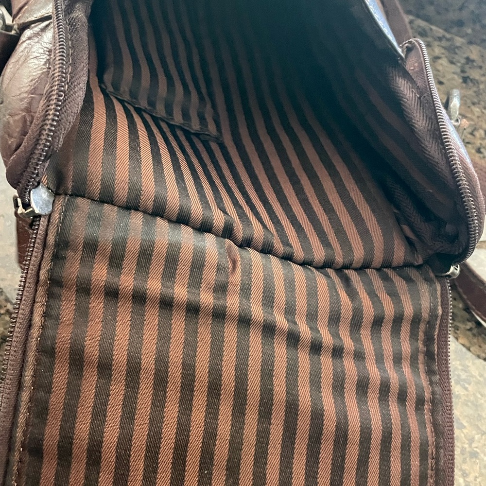 Jack Georges Voyager Crossbody Messenger Bag #7513 - Picture 4 of 5